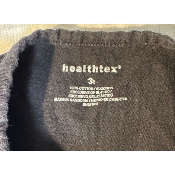 Toddler Girl LS ”Love Graphic” LS Peplum T-Shirt, Sz:3 - Picture 4 of 5